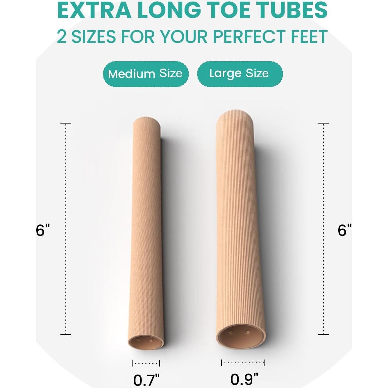Protectores de Dedos Welnove - 6 Almohadillas Transpirables
