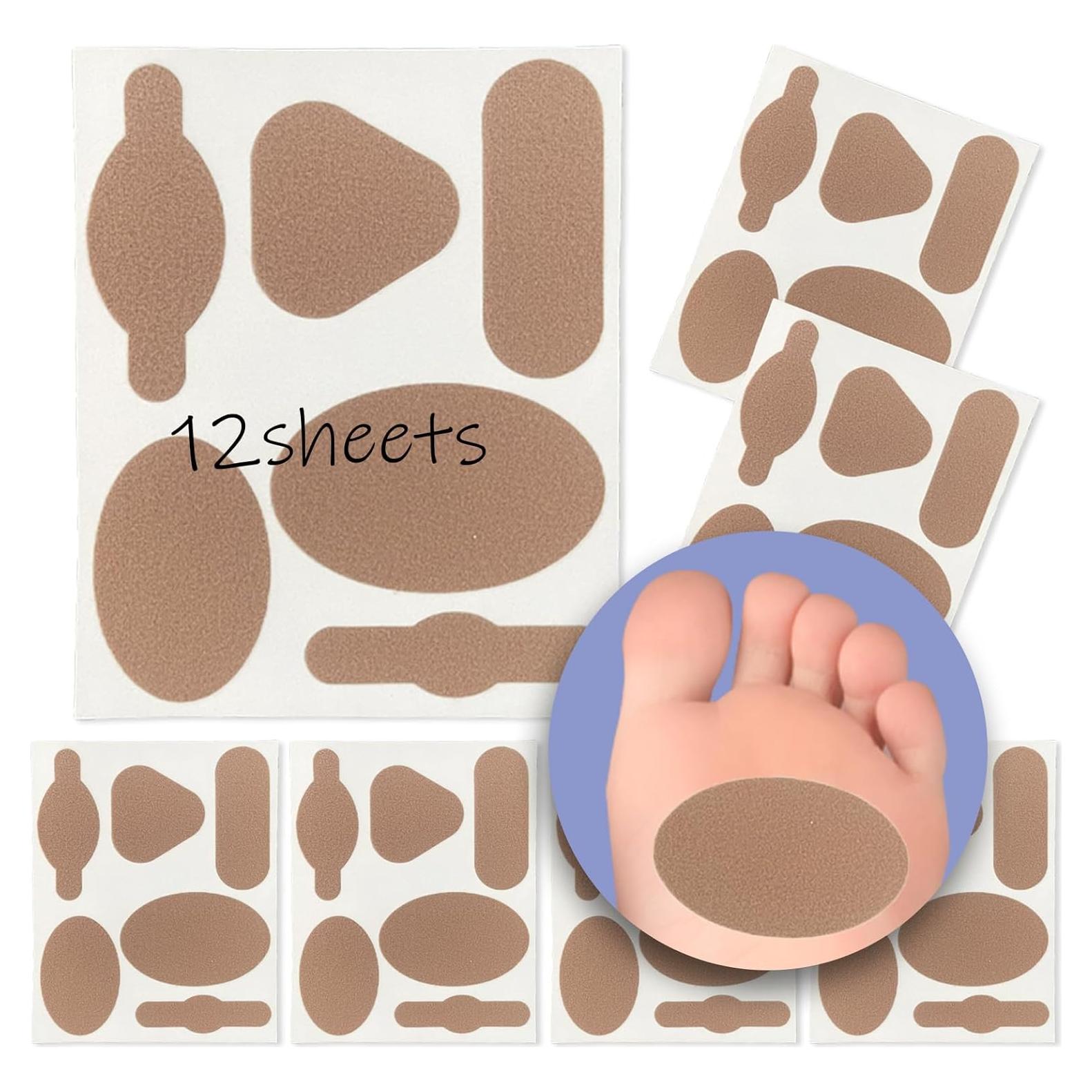 Moleskin para Ampollas Decproch - 12 Hojas (72 Piezas)