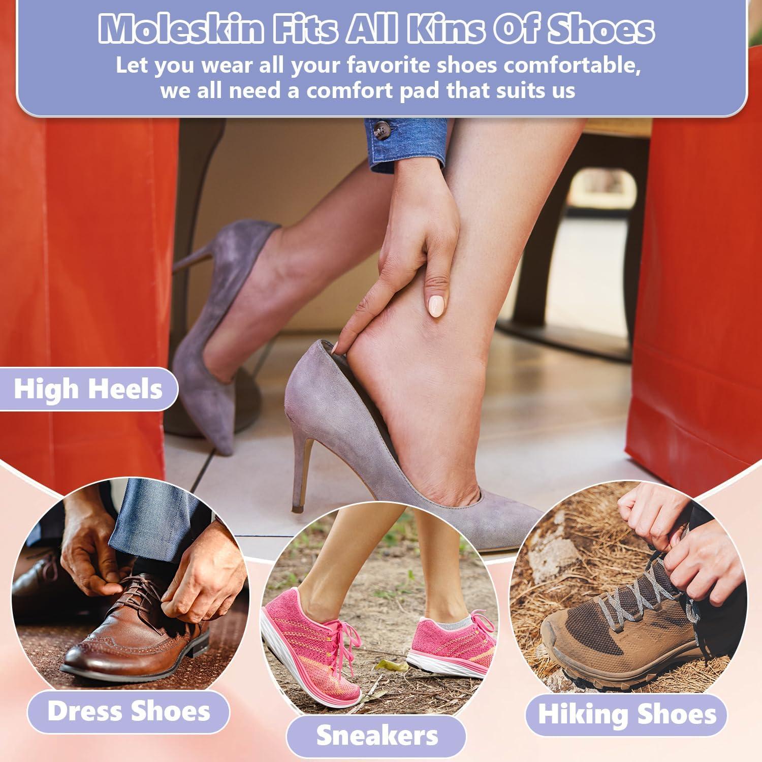 Moleskin para Ampollas Decproch - 12 Hojas (72 Piezas)