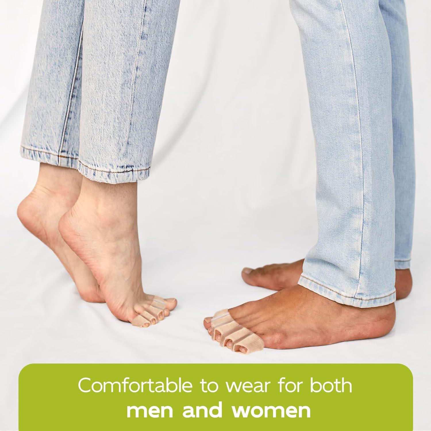 Separadores de Dedos Bukihome - Correctores de Juanetes 2 Pcs