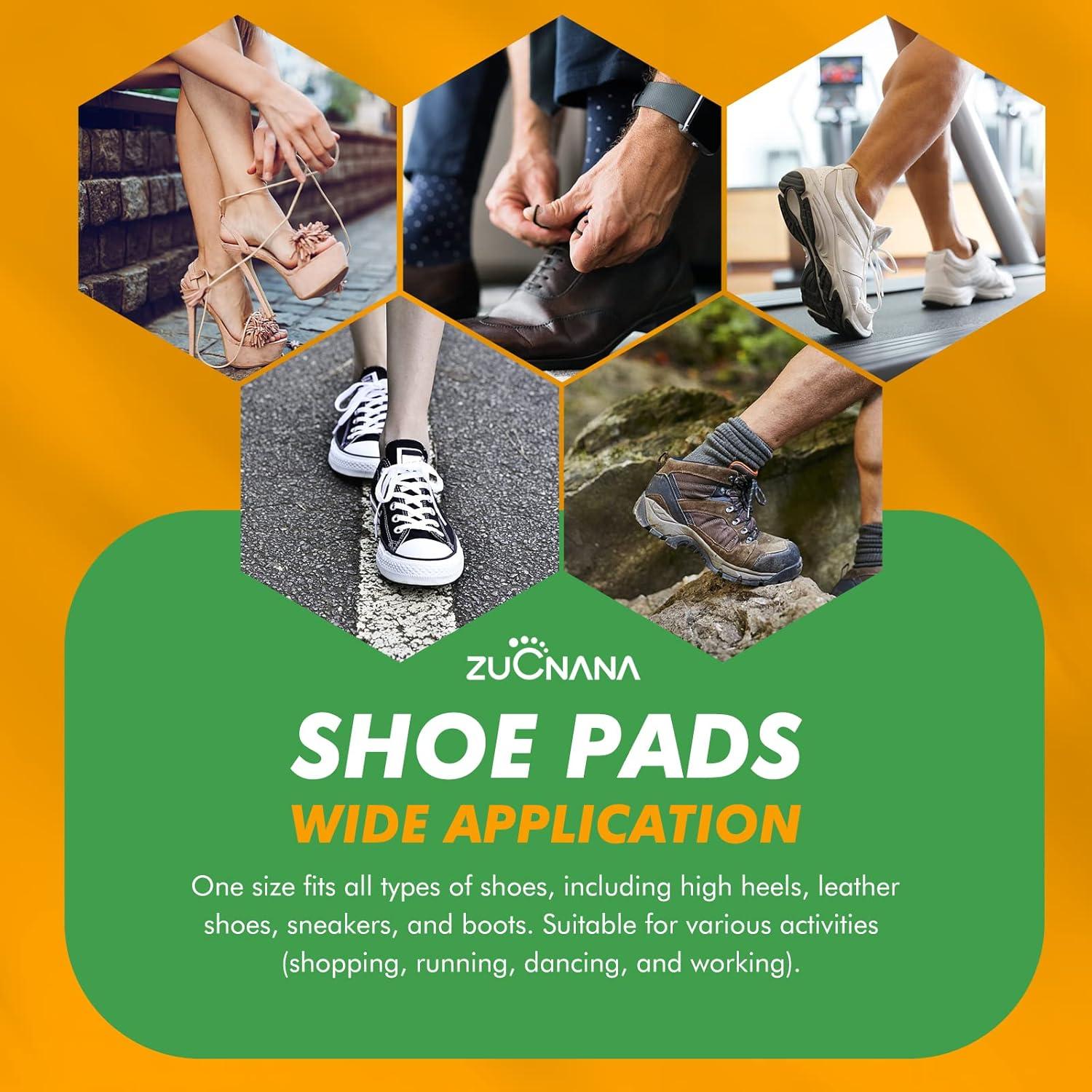 Almohadillas Metatarsales ZUCNANA Gel Suave 4 Pares