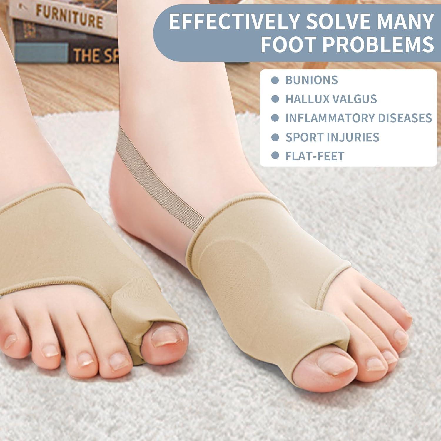 Corrector de Juanetes DFQ 2 Pcs para Hombres y Mujeres M