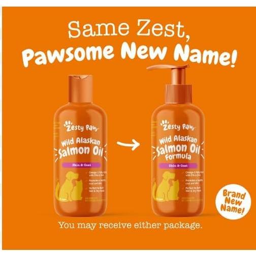 Suplemento Omega-3 Zesty Paws Aceite de Salmón 240g