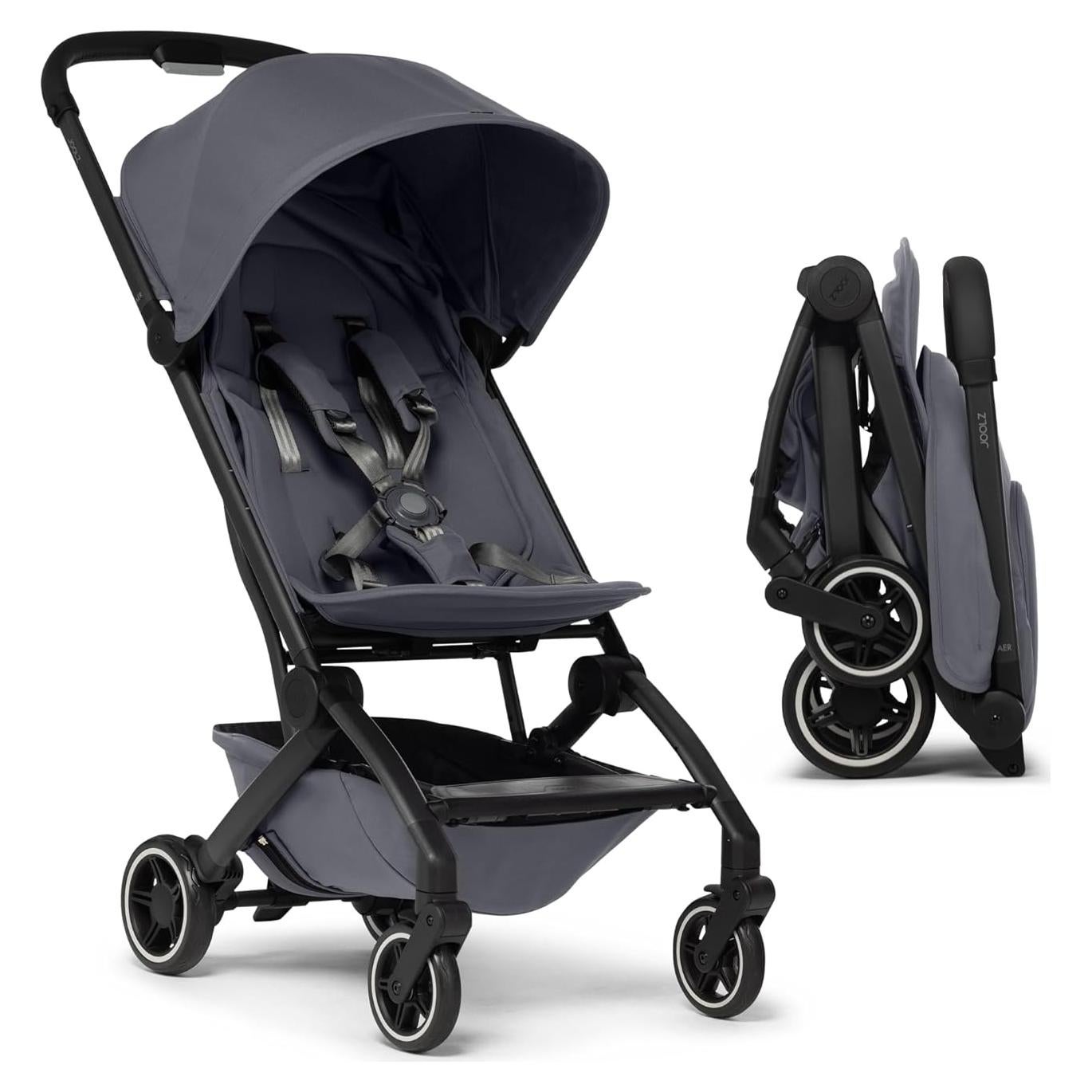 Carrito Joolz Aer+ Plegable Ligero para Bebé - Gris Piedra