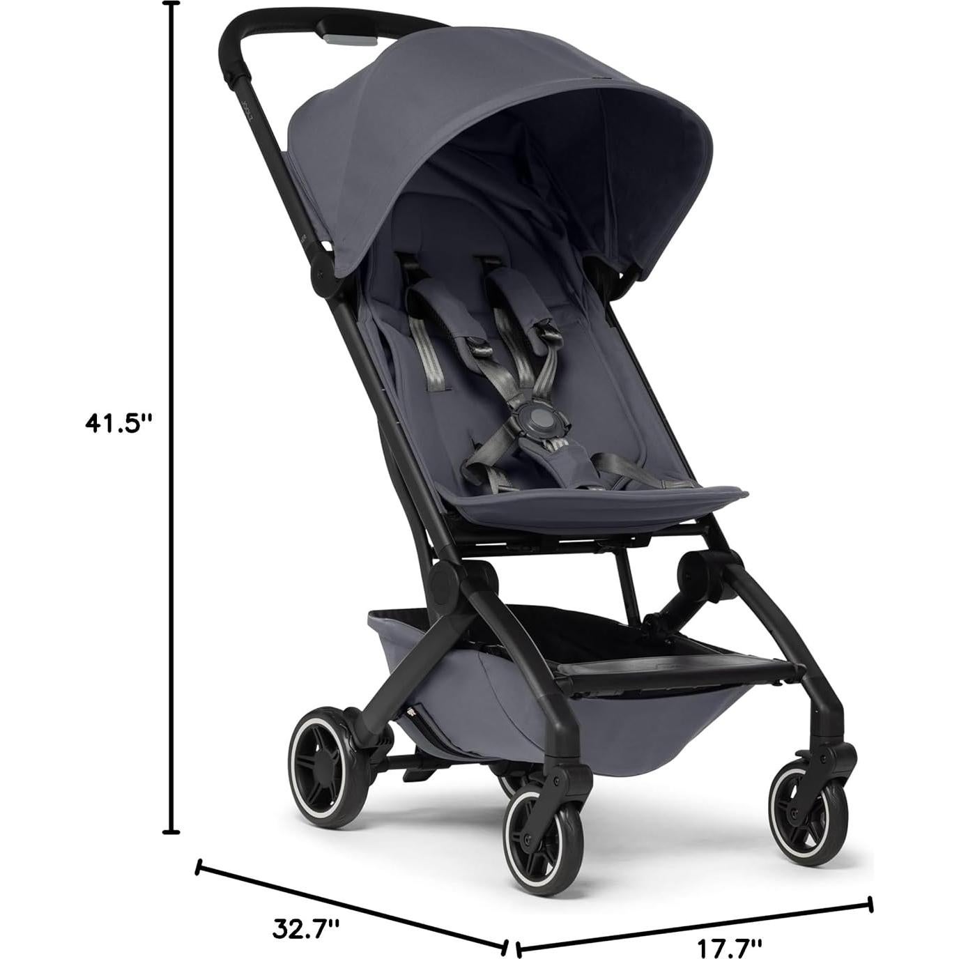 Carrito Joolz Aer+ Plegable Ligero para Bebé - Gris Piedra