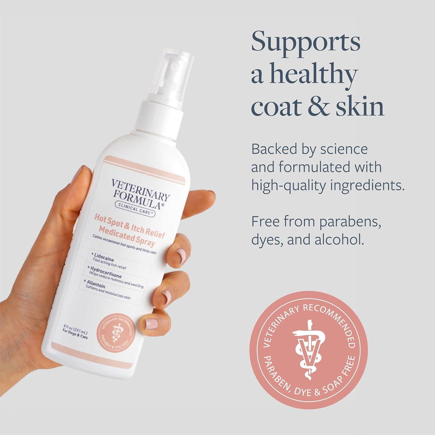 Spray Alivio Picazón para Perros y Gatos Veterinary Formula 236ml