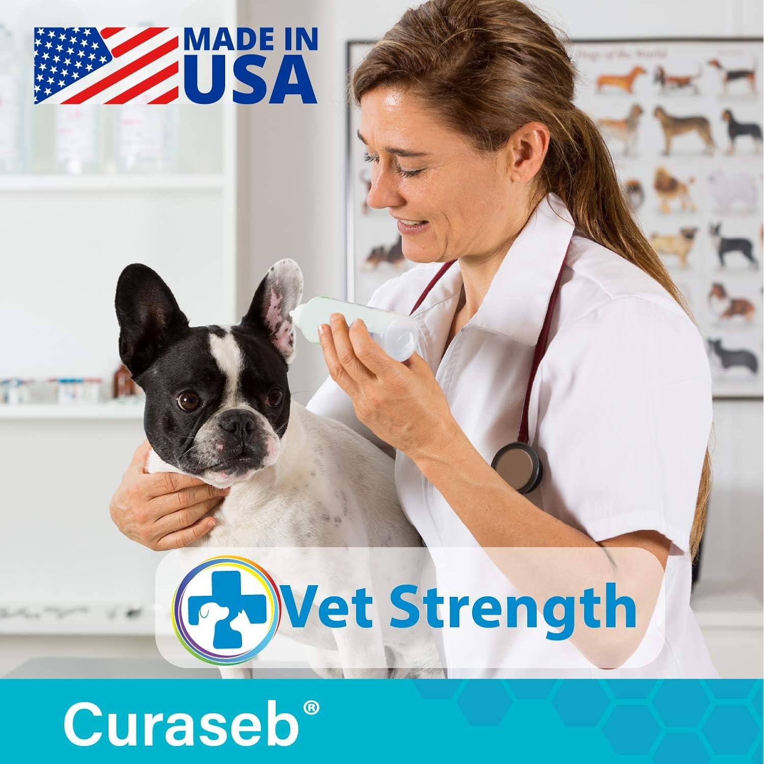 Toallitas para Oídos Curaseb 100 Unidades Gatos y Perros