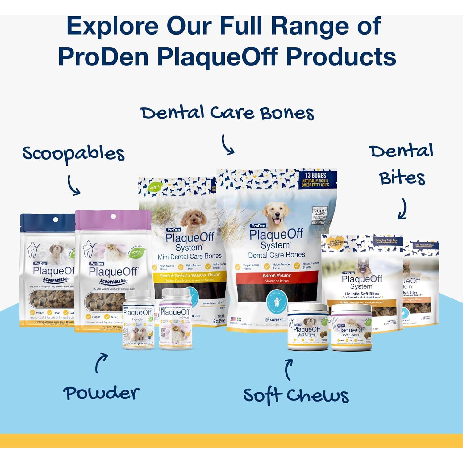 ProDen PlaqueOff 60g - Cuidado Dental para Perros y Gatos