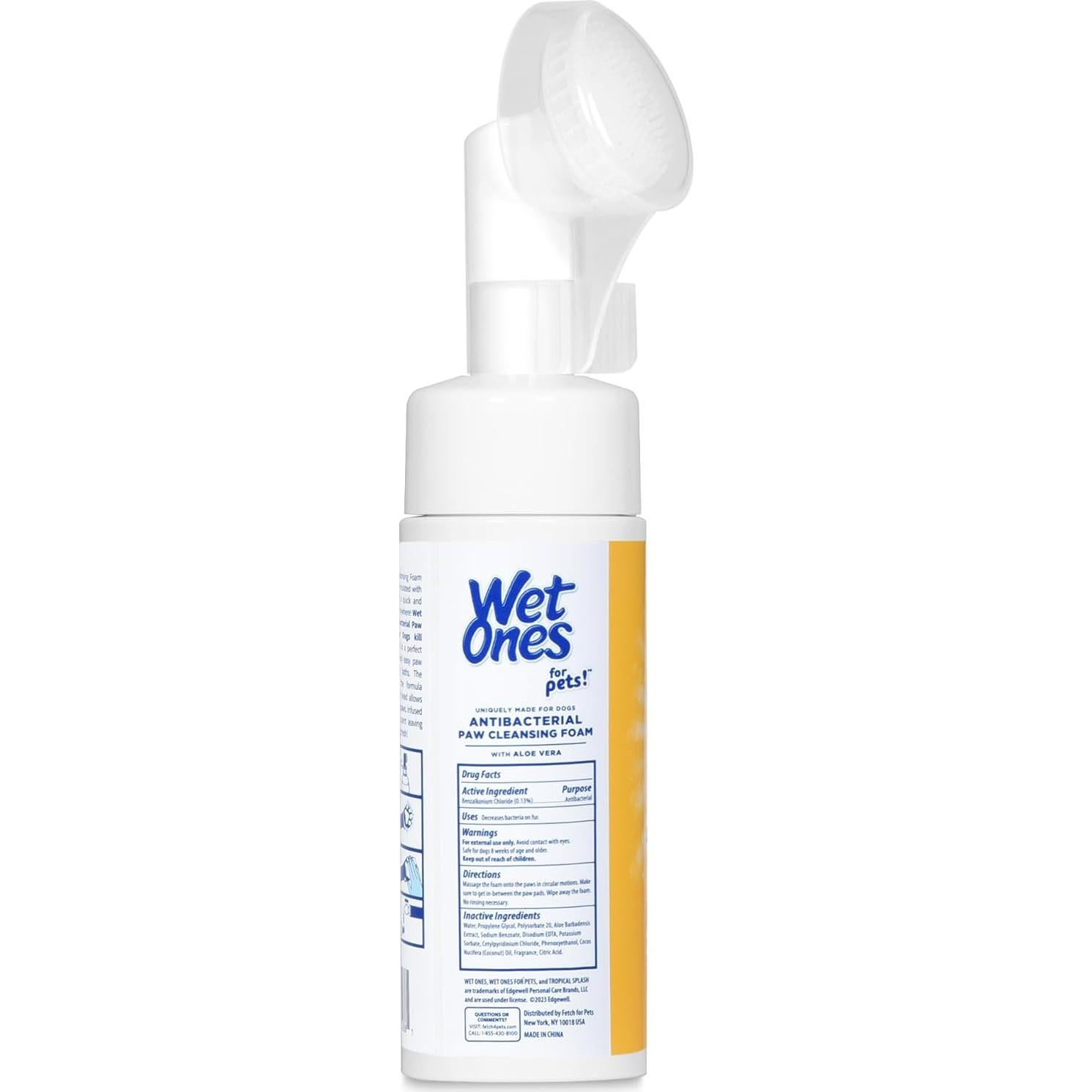 Wet Ones Limpiador Antibacteriano para Patas de Perro 150 ml