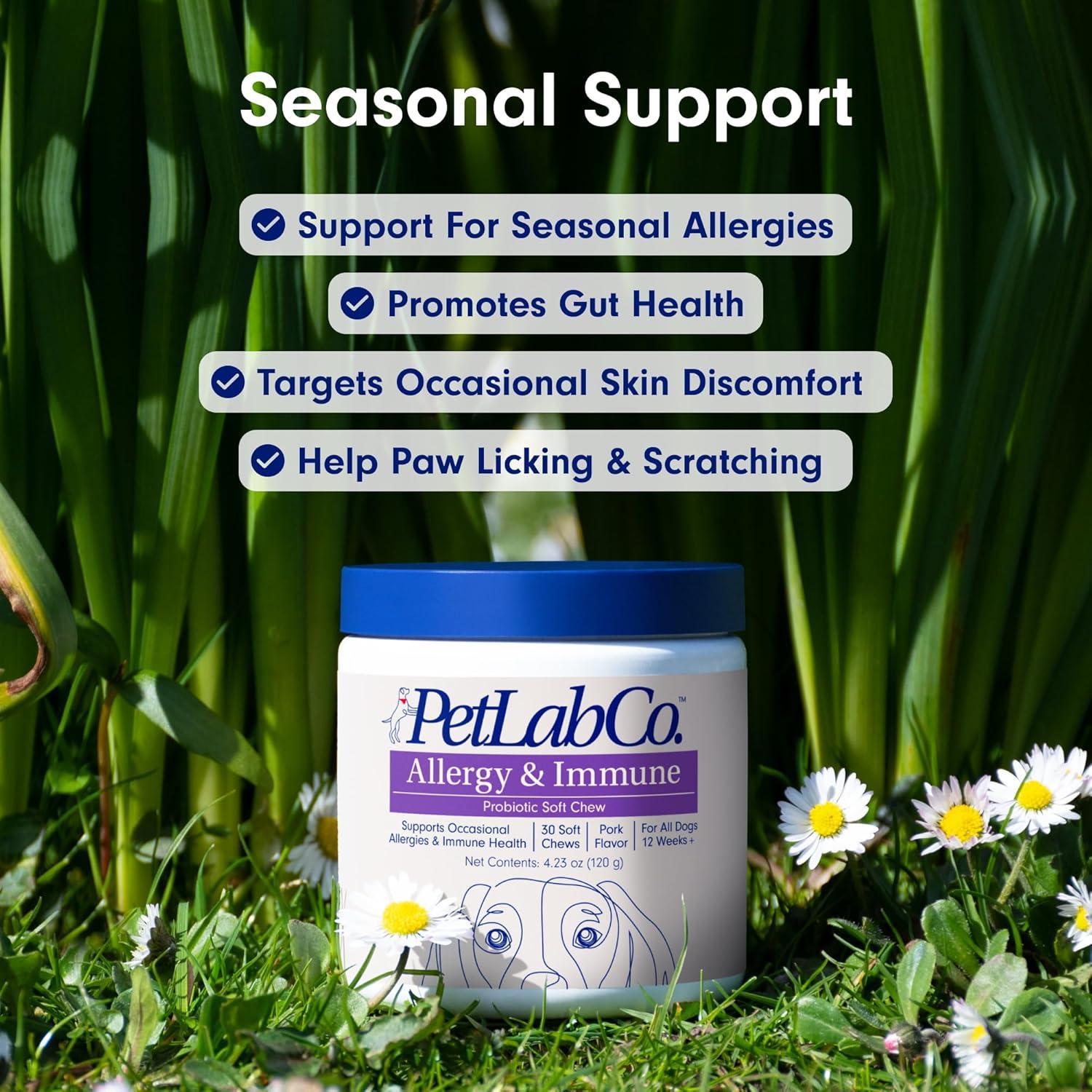 Probioticos para Perros PetLab Co. 30 Masticables Sabor Cerdo