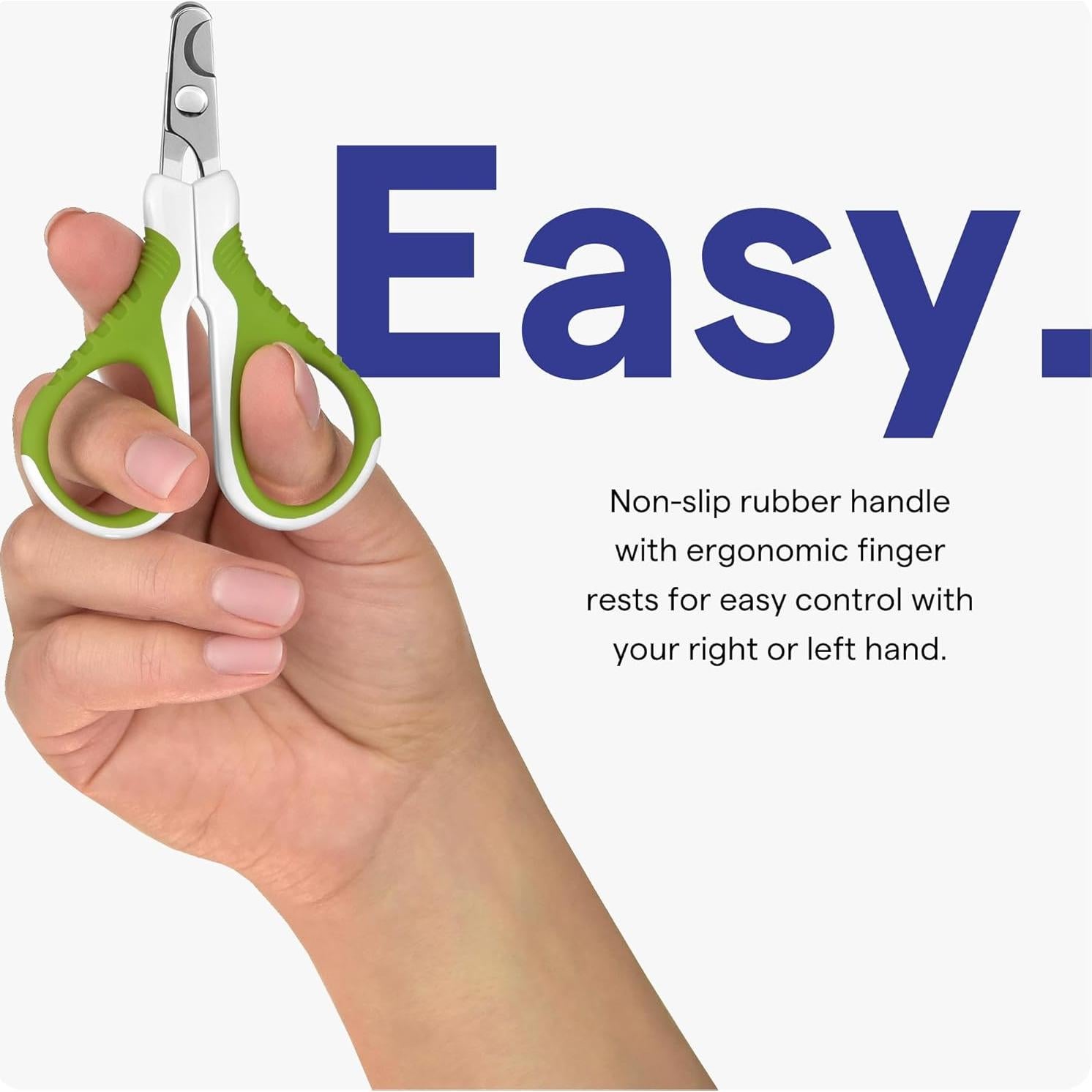 Cortauñas para Mascotas SHINY PET - Tijeras para Gatos y Perros Pequeños