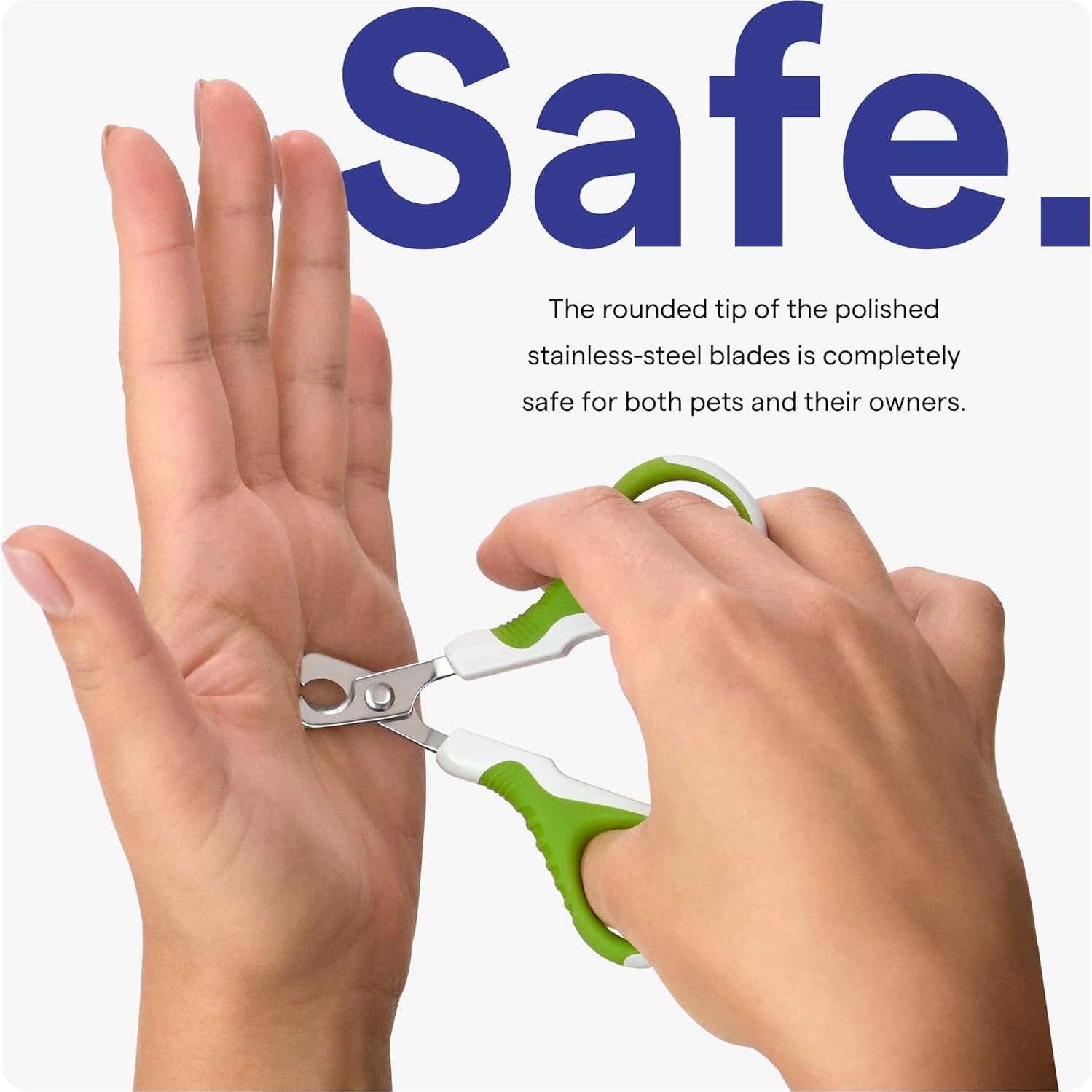 Cortauñas para Mascotas SHINY PET - Tijeras para Gatos y Perros Pequeños