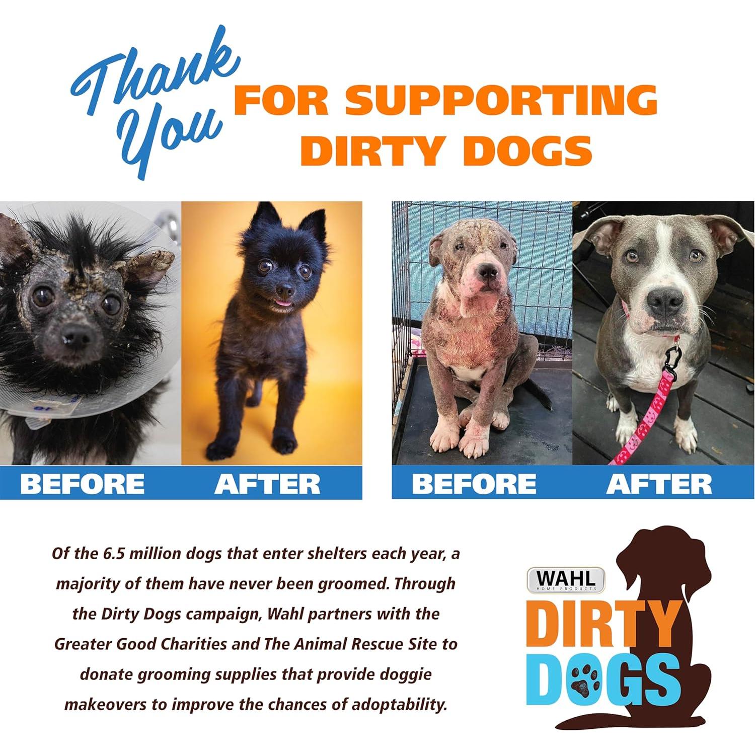 Champú Desodorante para Perros Wahl Eucalipto y Menta 24 Oz