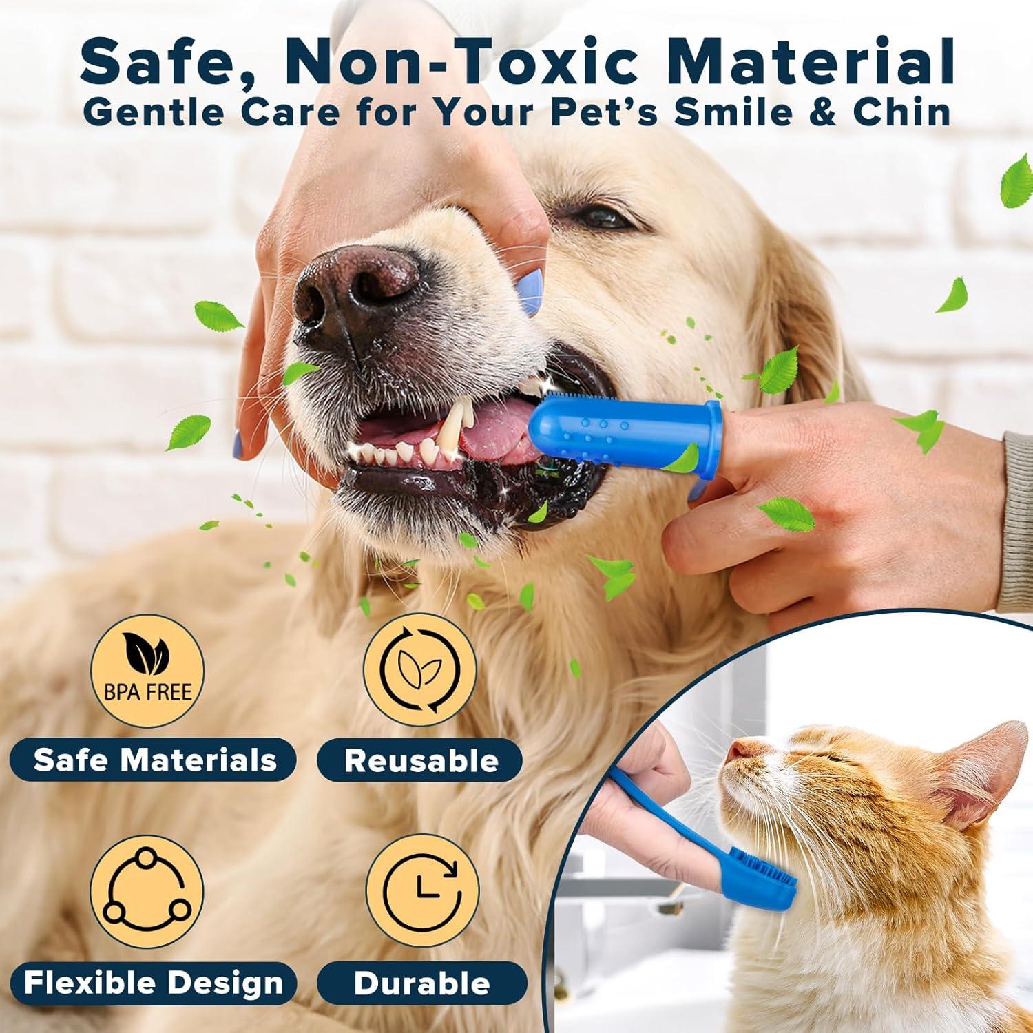 Kit de Aseo para Mascotas 6 Piezas Augwind Azul Marino