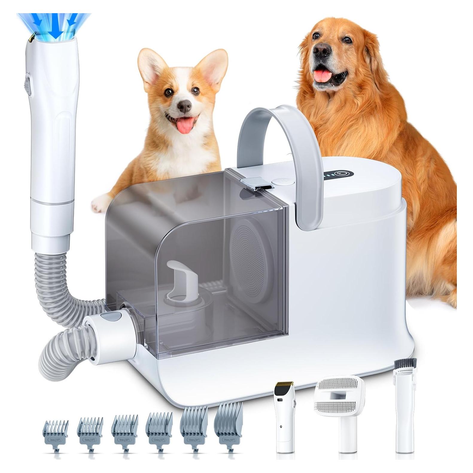 Aspiradora para Perros LABIGO 12000Pa 1.8L con Cortadora