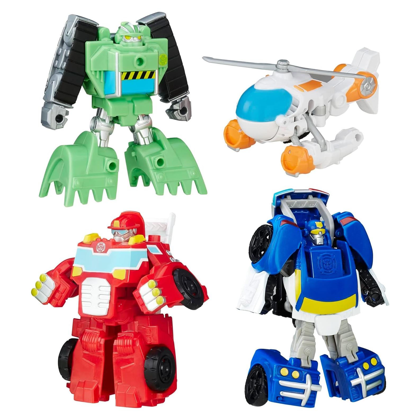 Transformers Rescue Bots Hasbro - Equipo de Rescate 4 Figuras