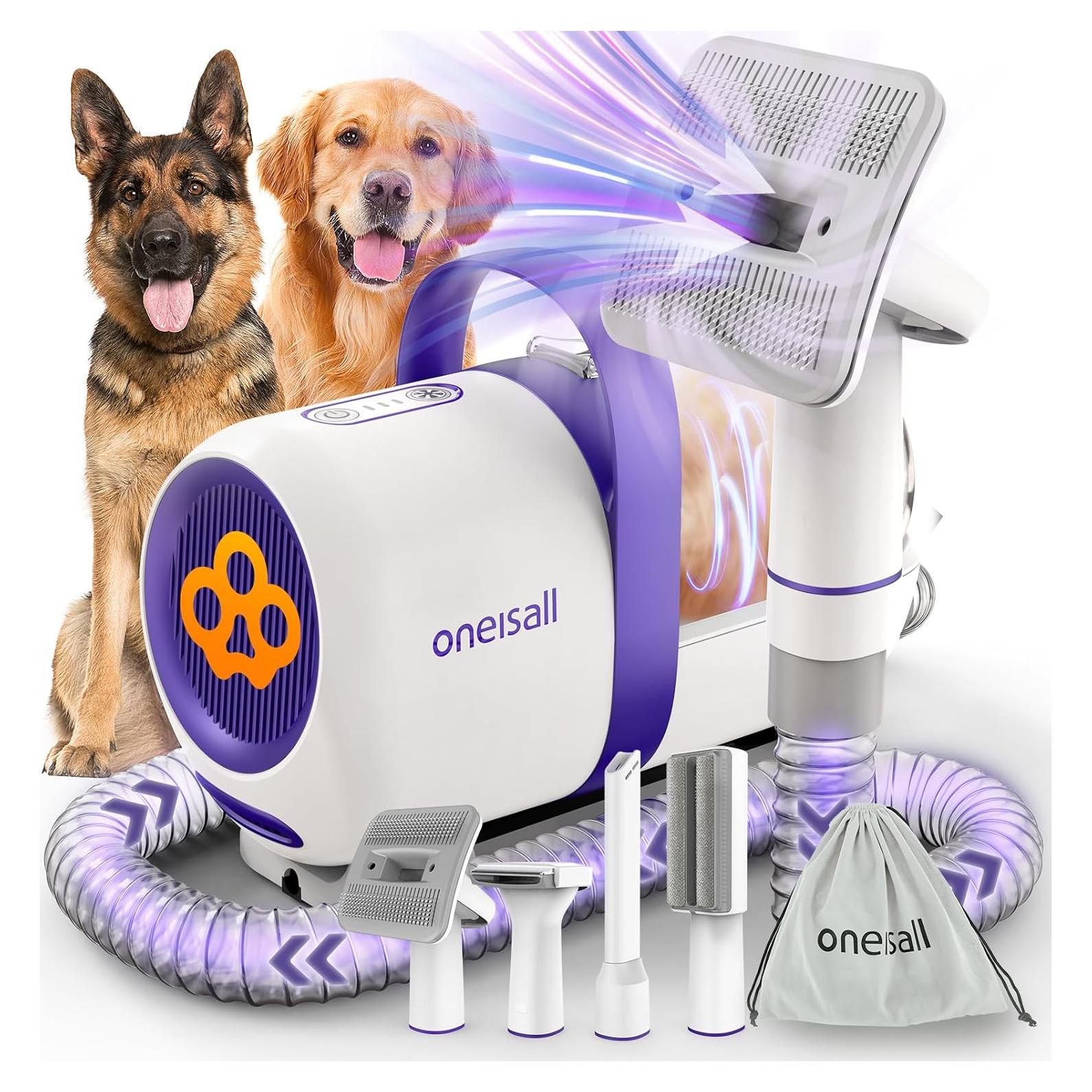 Aspiradora para Pelo de Perro Oneisall LM5 12kPa Silenciosa