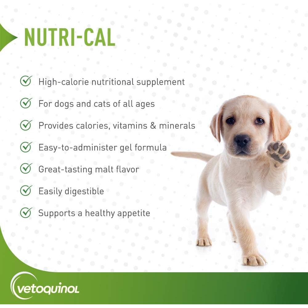 Suplemento Nutricional Vetoquinol Nutri-Cal 120 g para Gatos y Perros