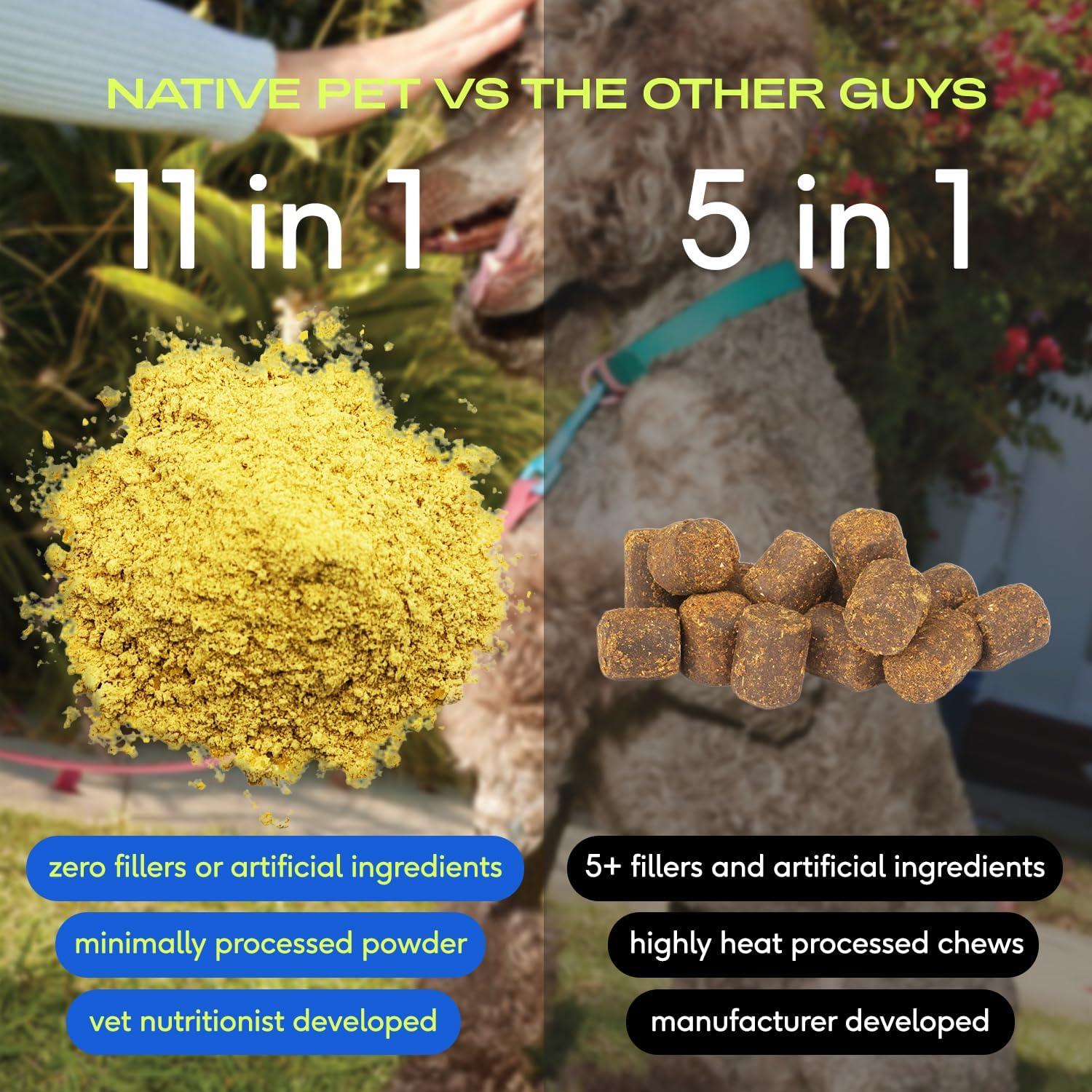 Suplemento Vitaminico en Polvo para Perros Native Pet - 30 Porciones