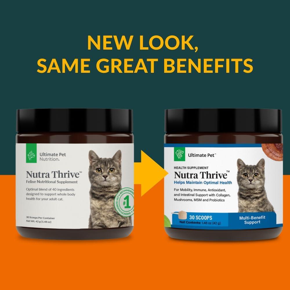 Suplemento Nutra Thrive para Gatos Ultimate Pet Nutrition 30 Porciones