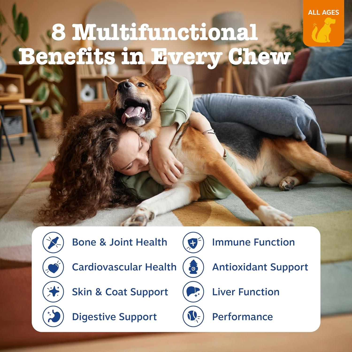 Golosinas Multivitamínicas Zesty Paws para Perros 90ct
