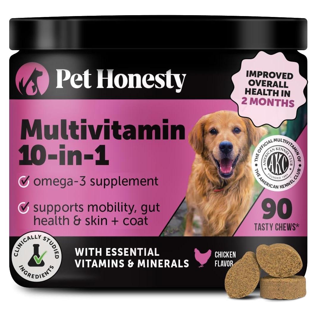 Suplemento Multivitamínico para Perros Pet Honesty 90 ct Pollo