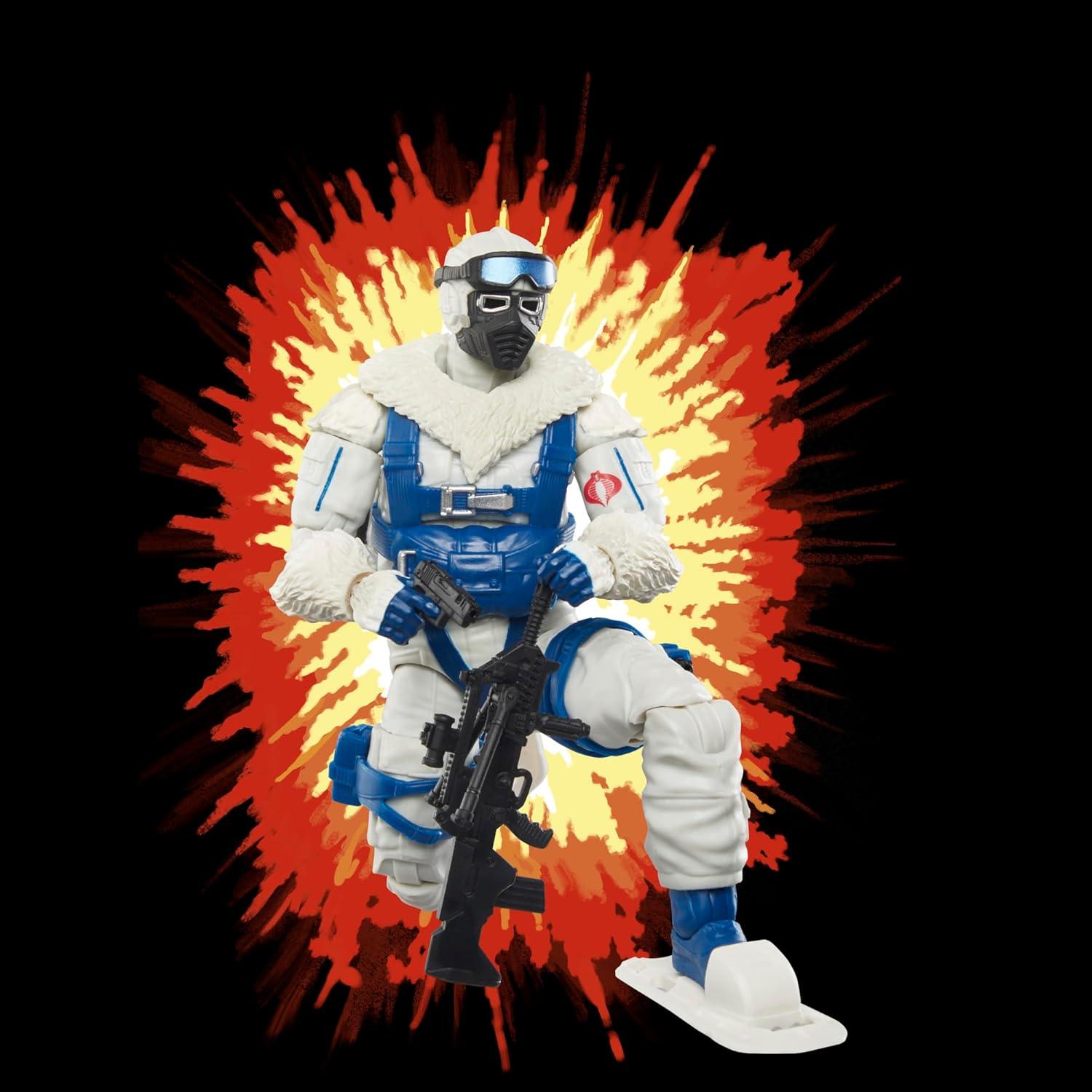 Figura de Acción G.I. Joe Serpiente de Nieve 6" Hasbro