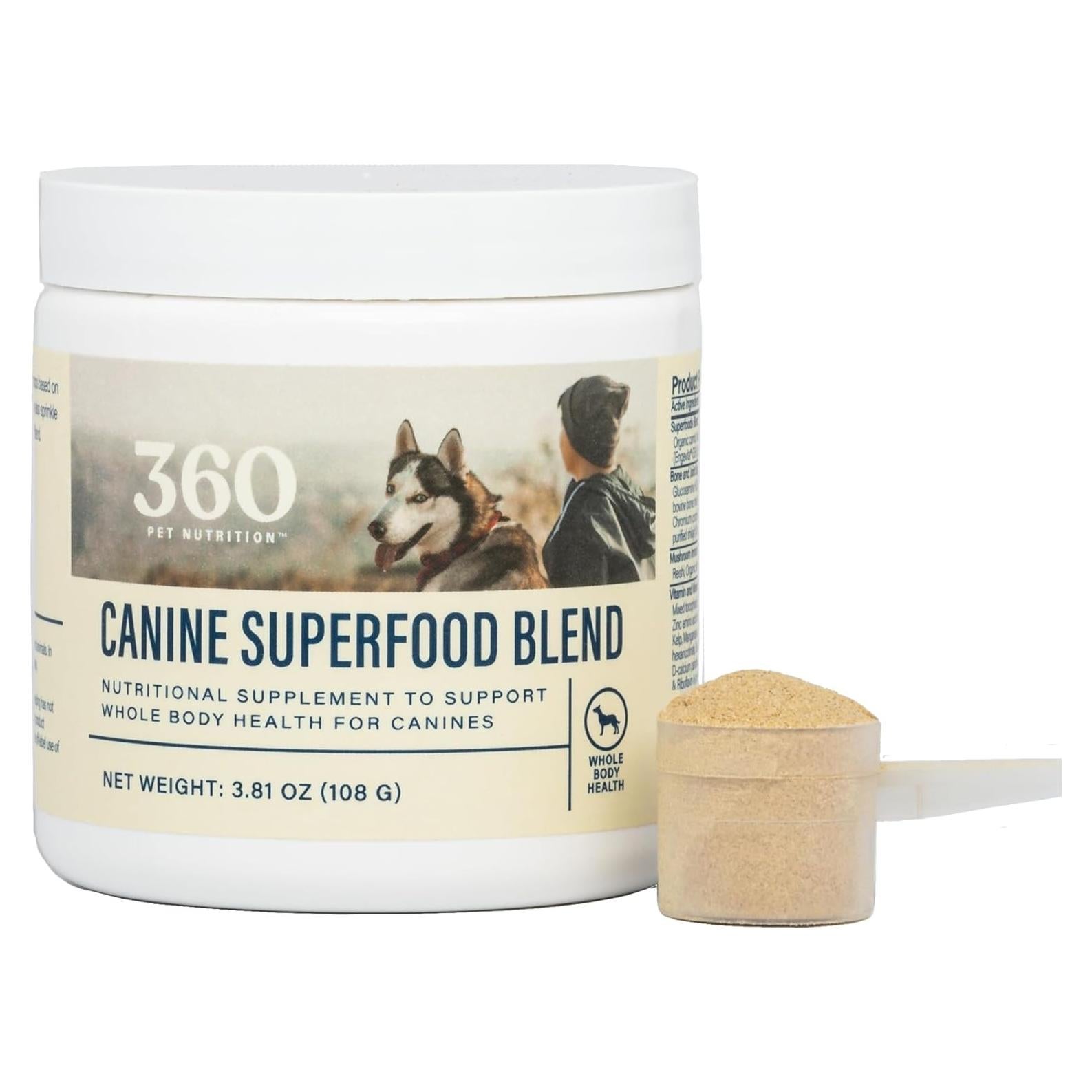 Suplemento Nutricional 360 Nutrición para Perros 30 Porciones