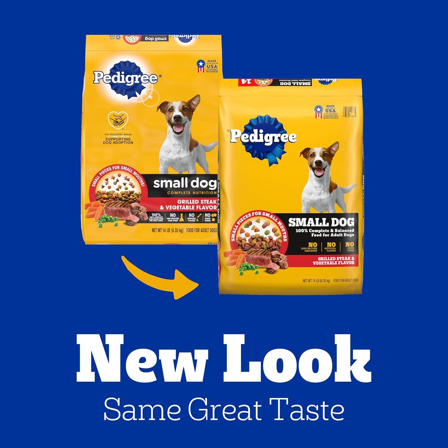 Pedigree Nutrición Completa Perro Pequeño 6,35 kg Bistec