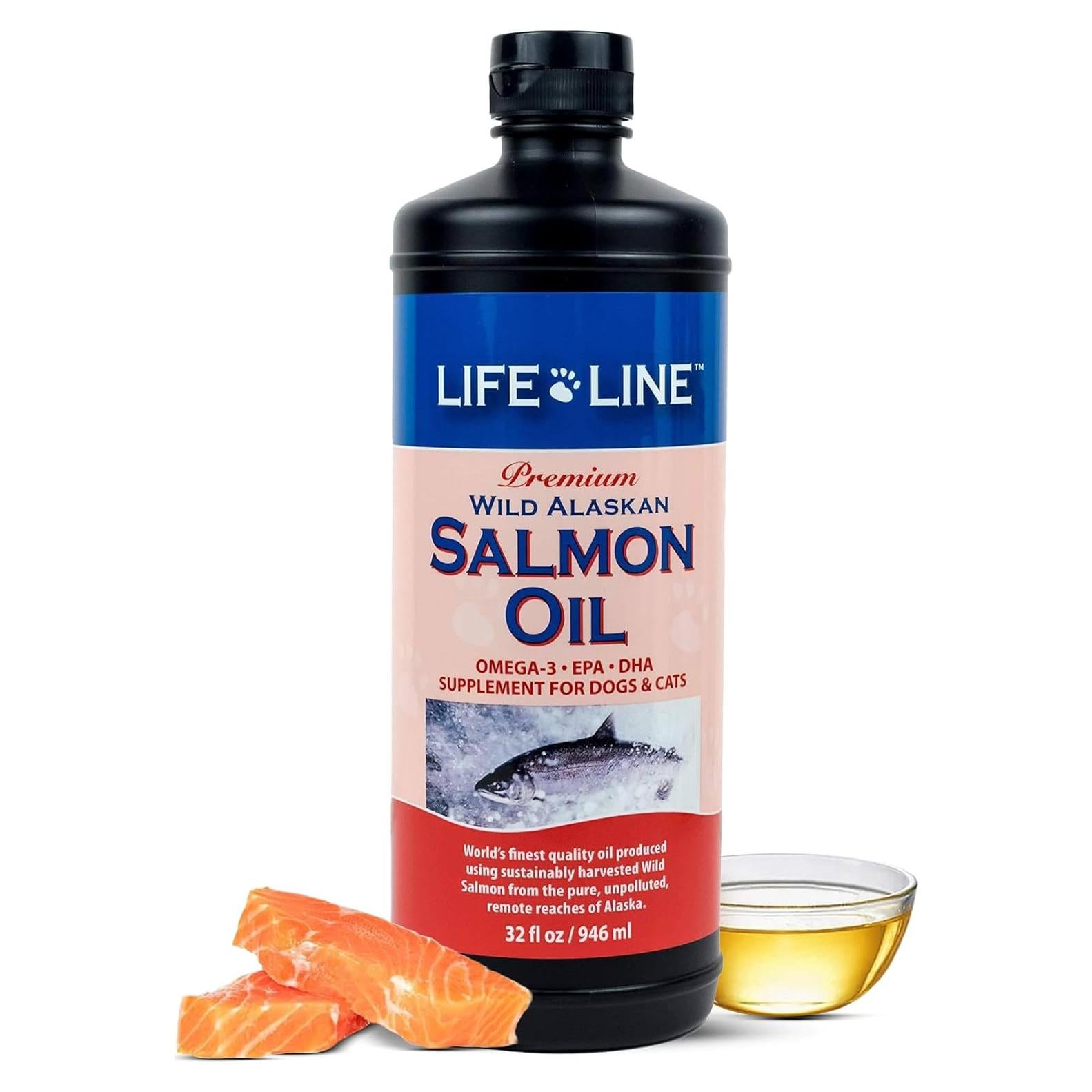 Aceite de Salmón Salvaje Alaska Life Line 0,95 L Omega-3