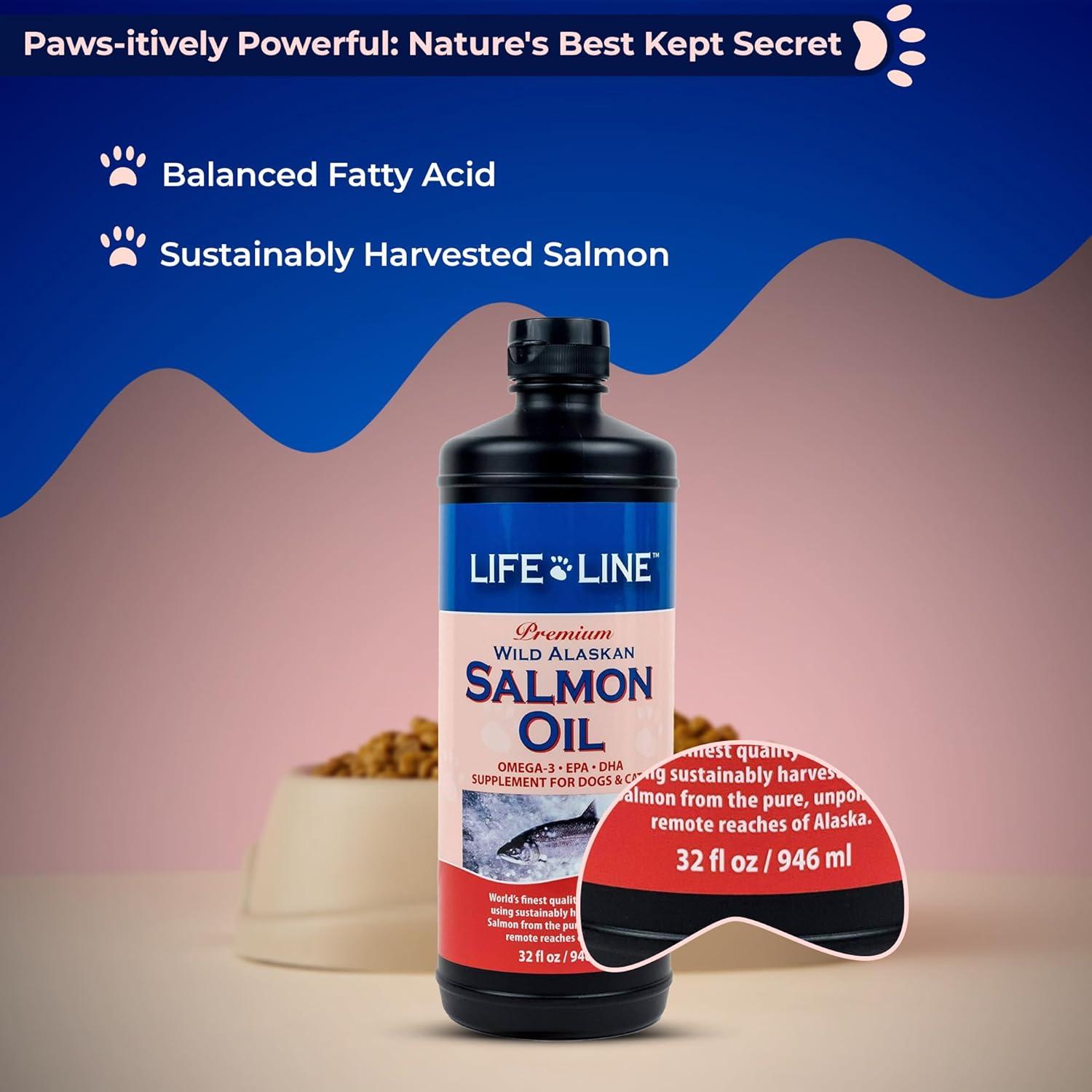 Aceite de Salmón Salvaje Alaska Life Line 0,95 L Omega-3