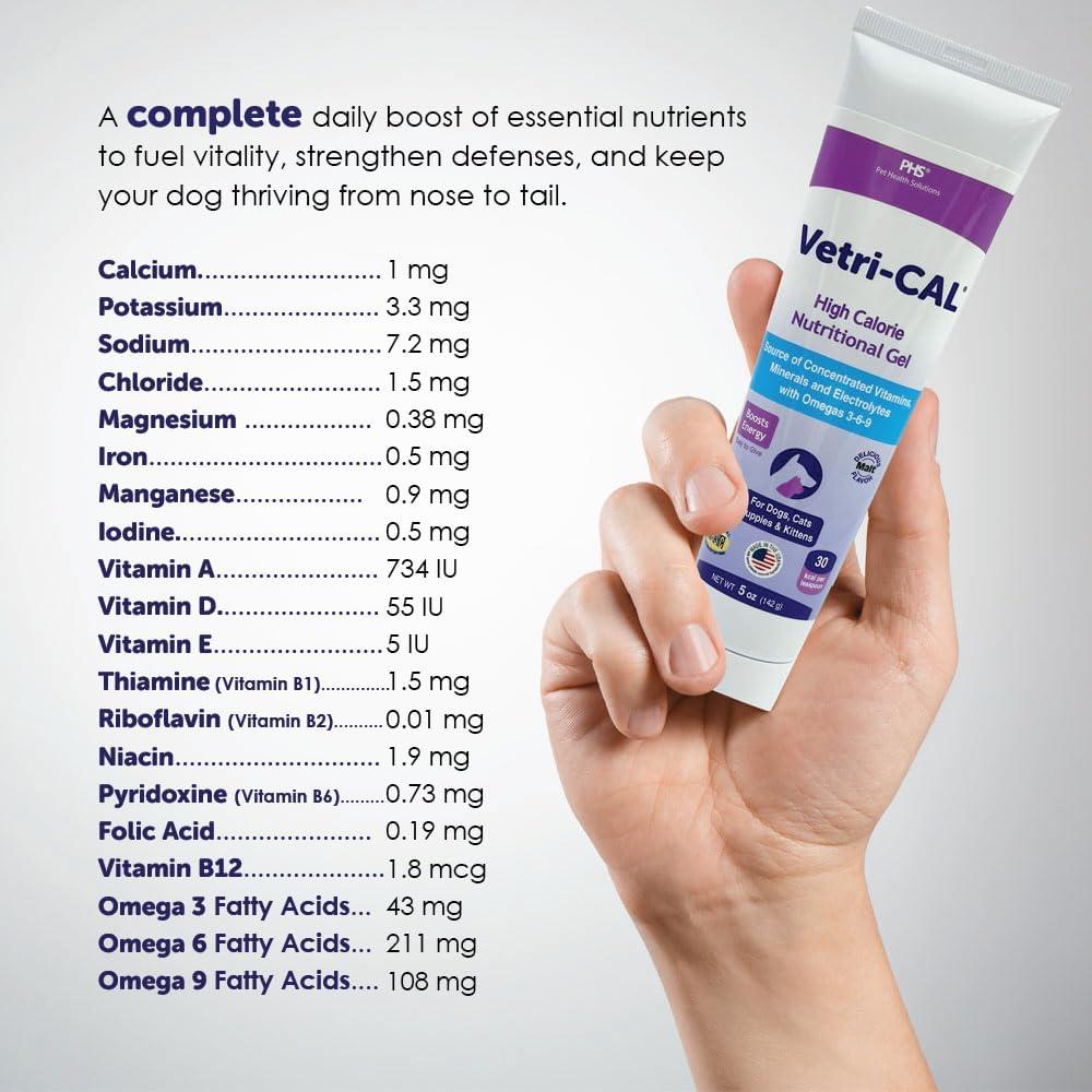 Gel Nutricional Alta Caloría para Perros y Gatos 140 g