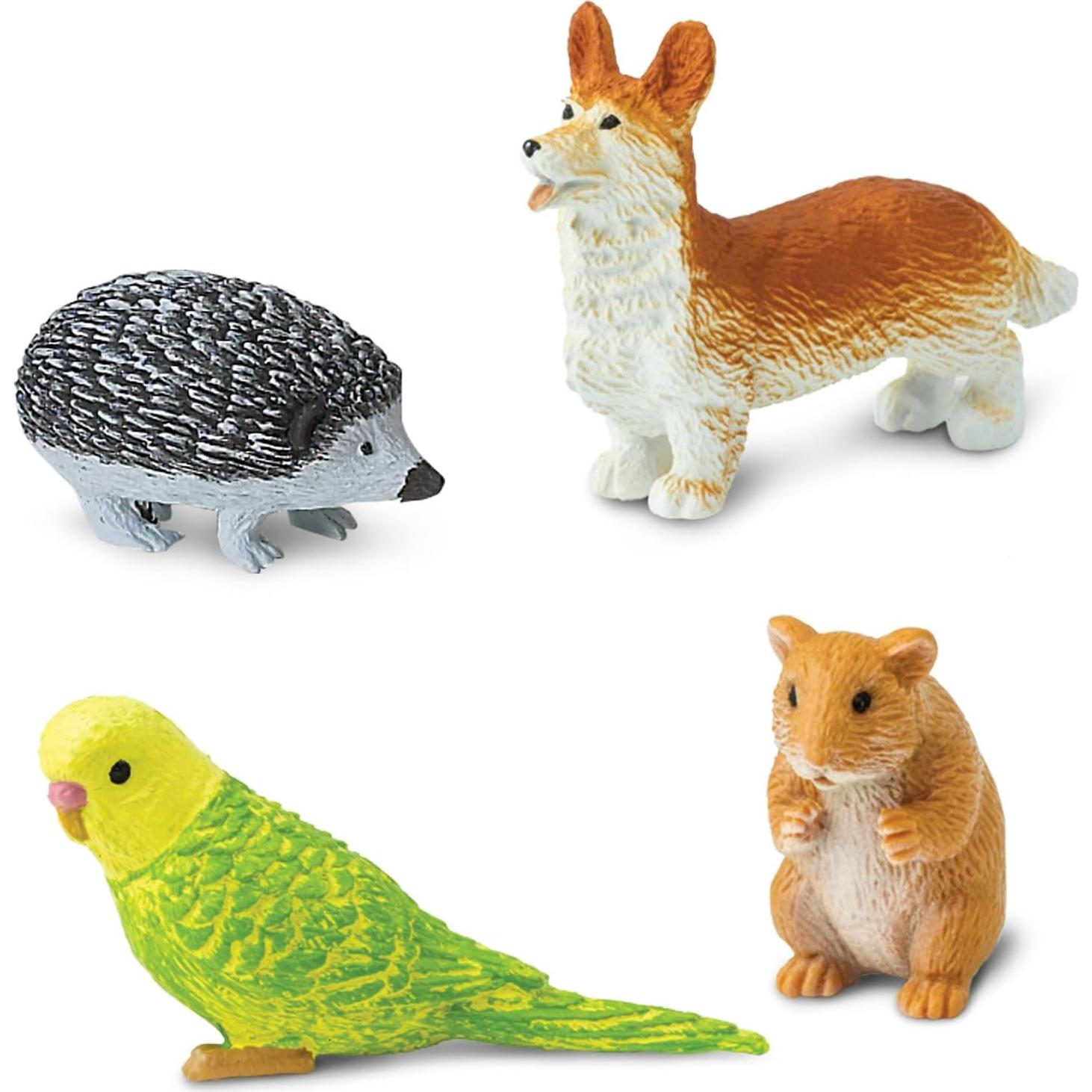 Figuras de Mascotas Domésticas Safari Ltd - 12 Piezas Educativas
