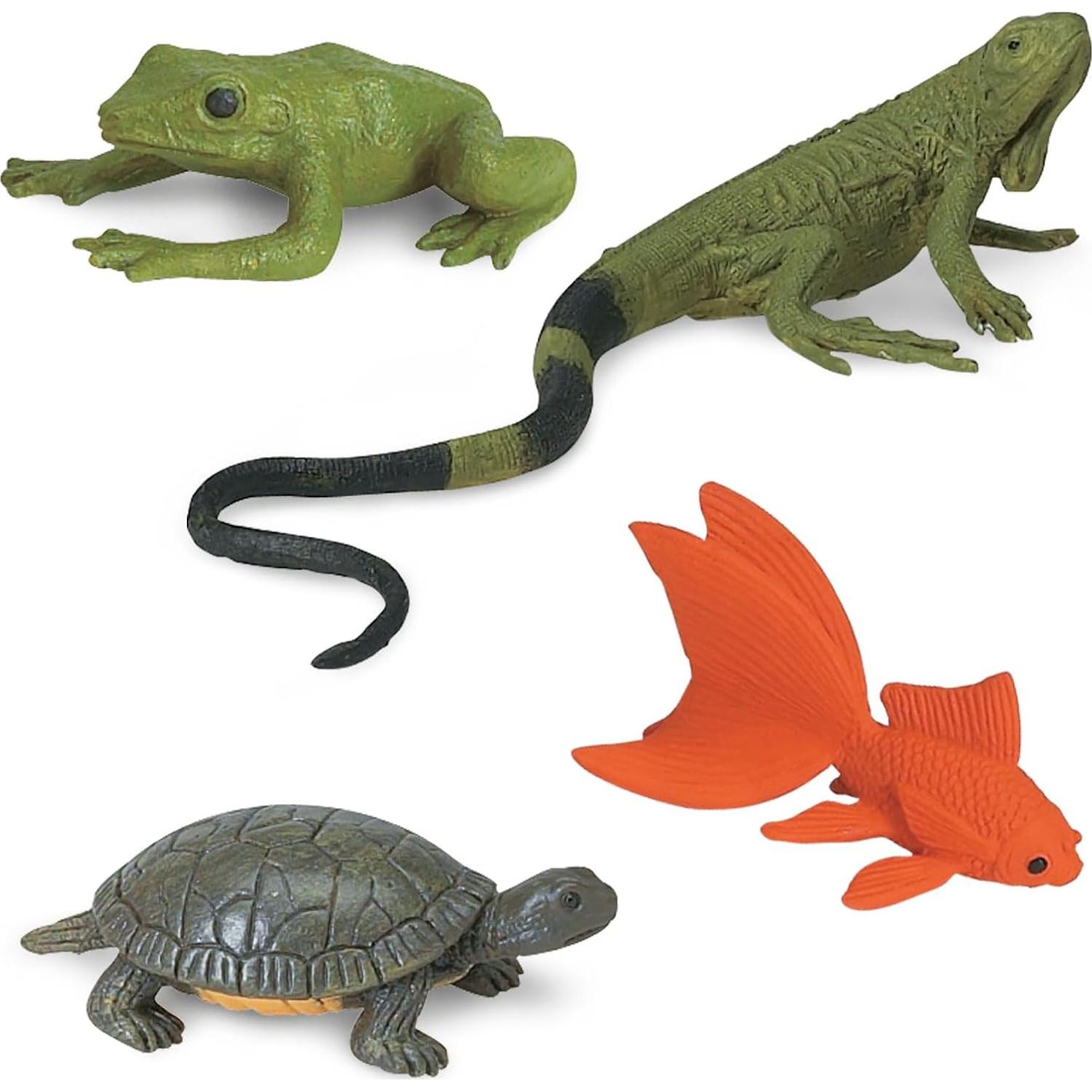 Figuras de Mascotas Domésticas Safari Ltd - 12 Piezas Educativas