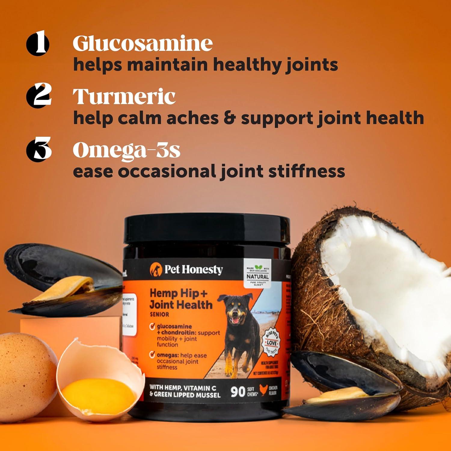Suplemento Articulaciones Perro Mayor Pet Honesty 90 masticables