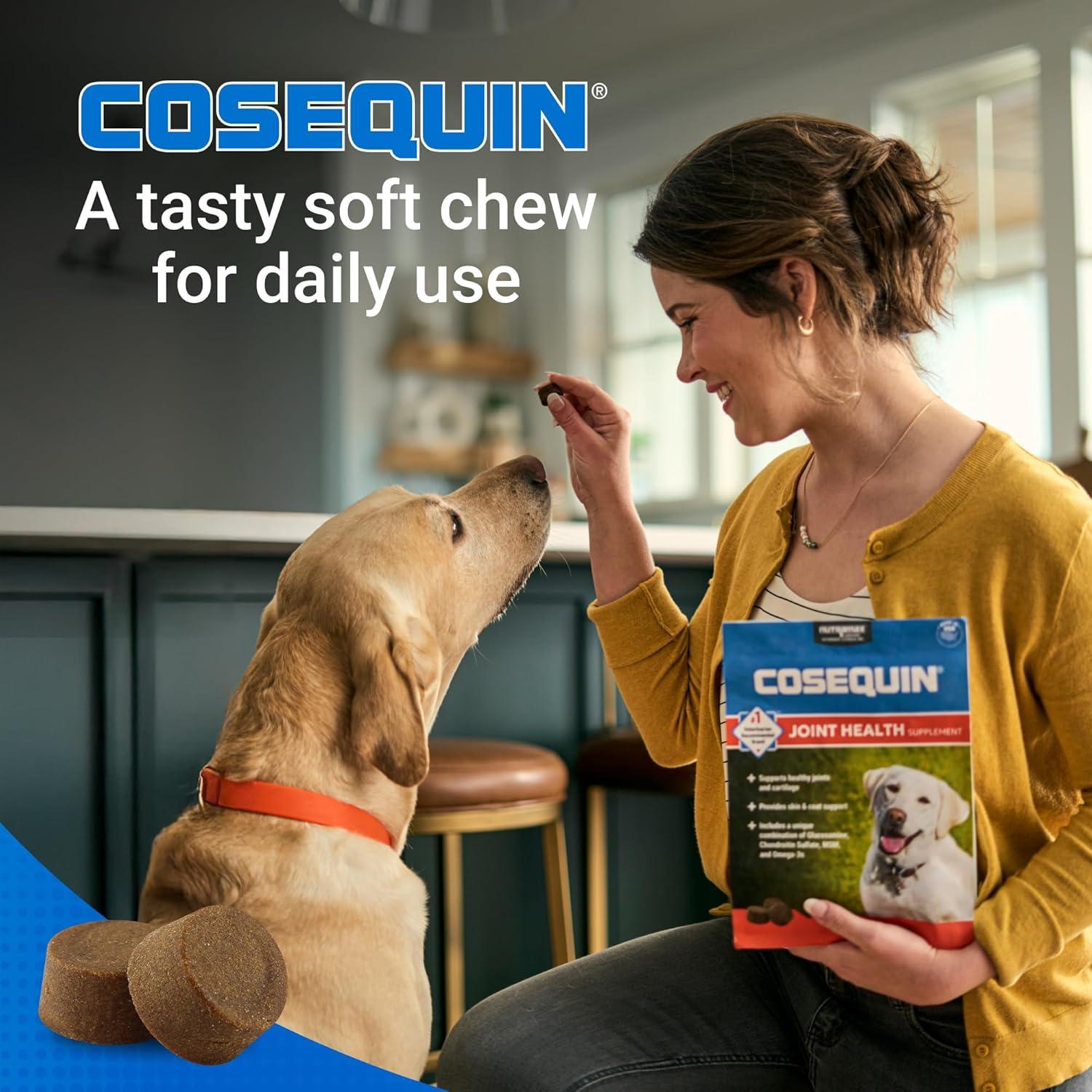 Suplemento Articular Cosequin para Perros 120 Chews Omega-3