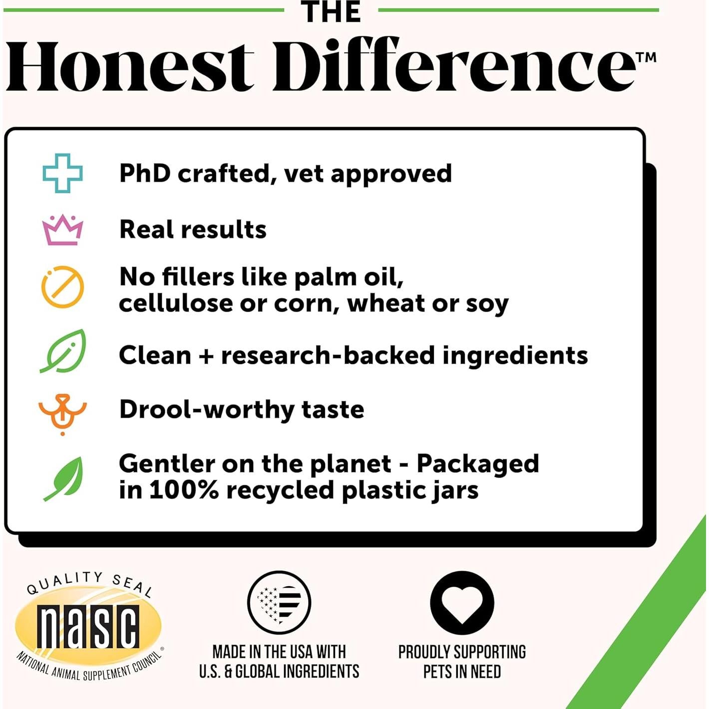 Probioticos para Perros Pet Honesty Pato 90 Golosinas