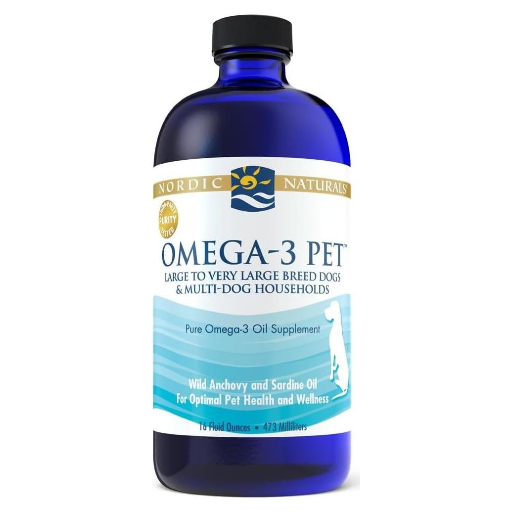 Aceite de Pescado Omega-3 Nordic Naturals 473 ml para Perros
