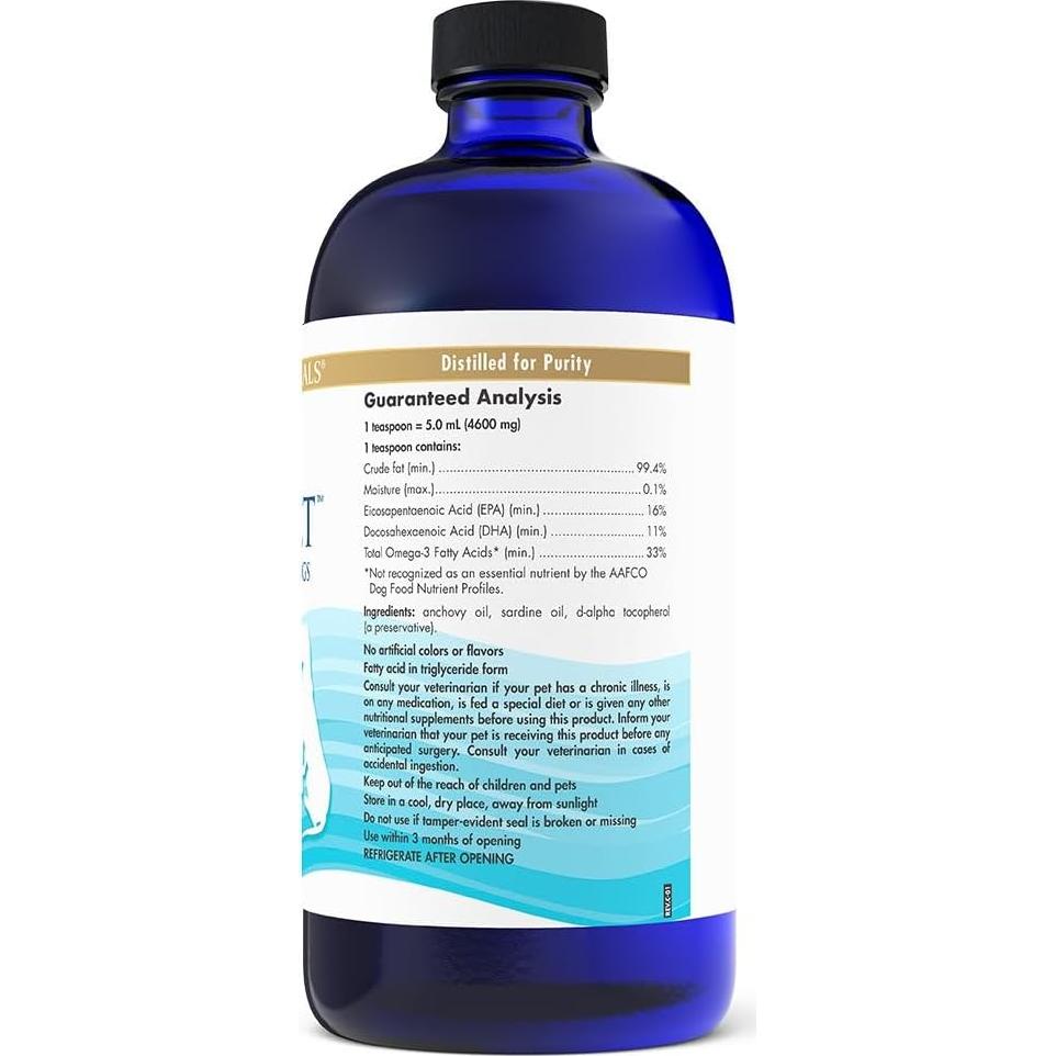 Aceite de Pescado Omega-3 Nordic Naturals 473 ml para Perros