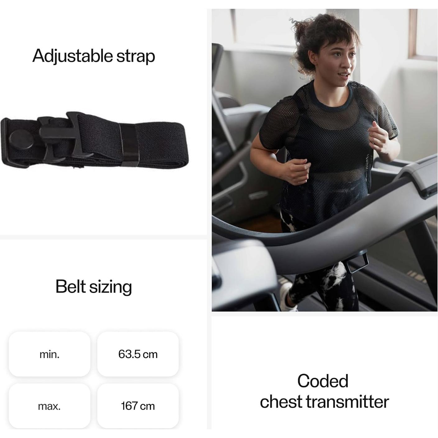 Transmisor de Frecuencia Cardíaca Polar T31 con Correa Elástica