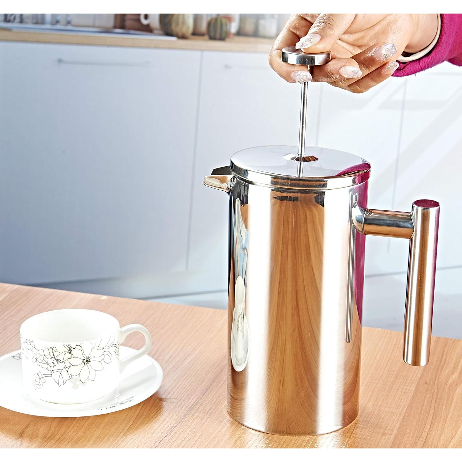 Cafetera Prensa Francesa VITASUNHOW Acero Inoxidable 0.99 kg