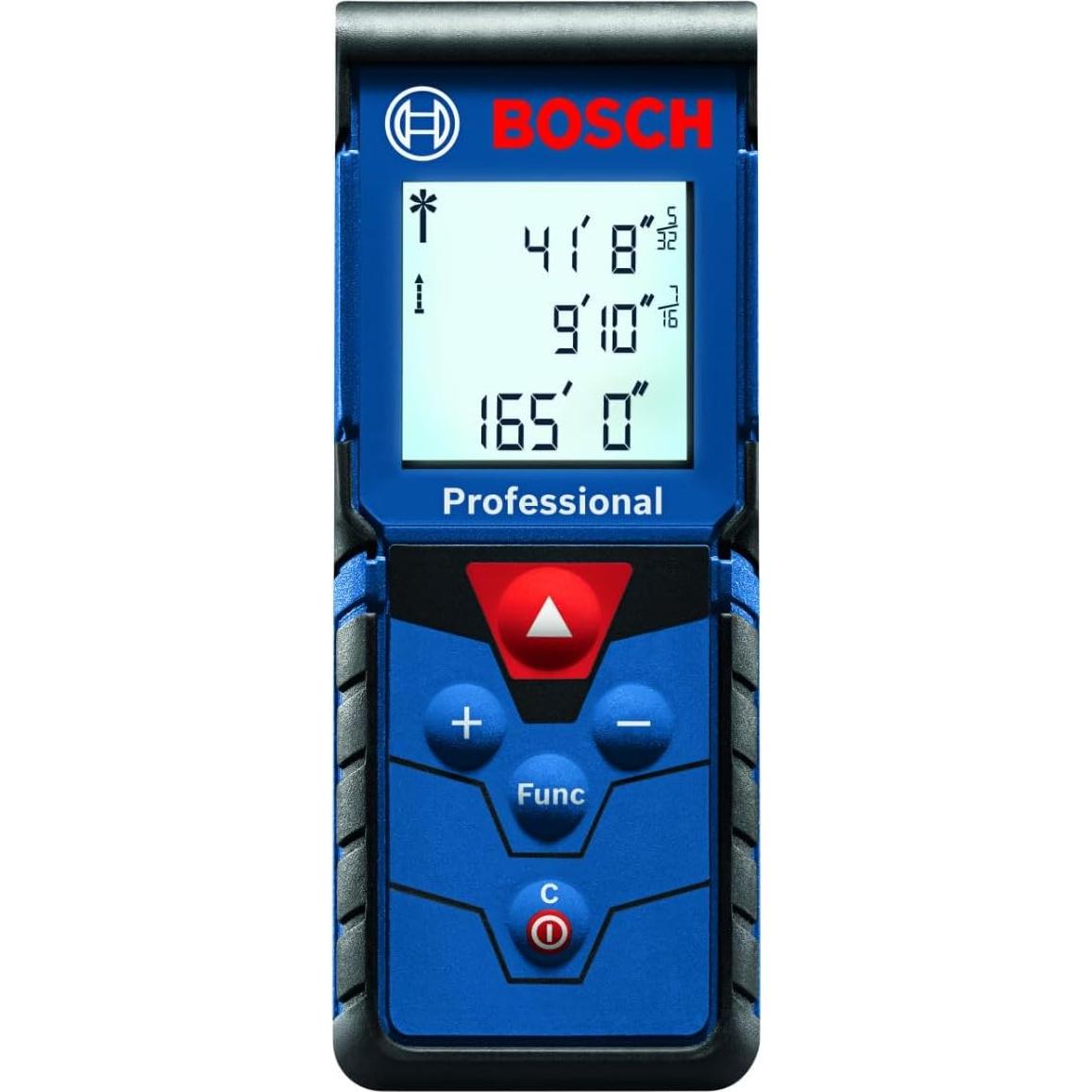 Medidor de Distancia Láser Bosch GLM165-40 50.29m Precisión