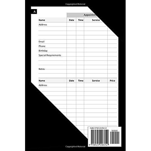 Pet Sitting Appointment Book: Professional Pet Sitting Client Information & Appointment Book with A to Z and 0..9 Alphabetic Tabs | Handy size 6" x 9"