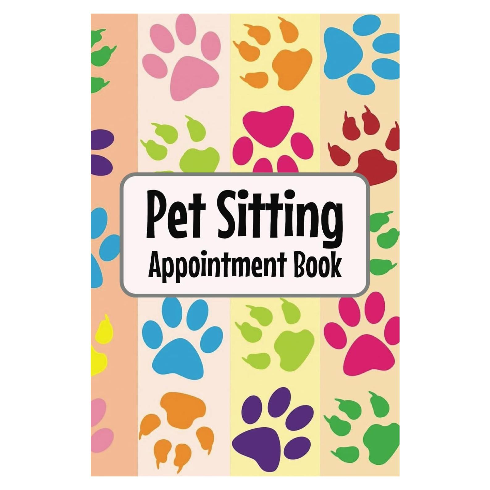 Libro de Citas para Cuidado de Mascotas - 121 Páginas