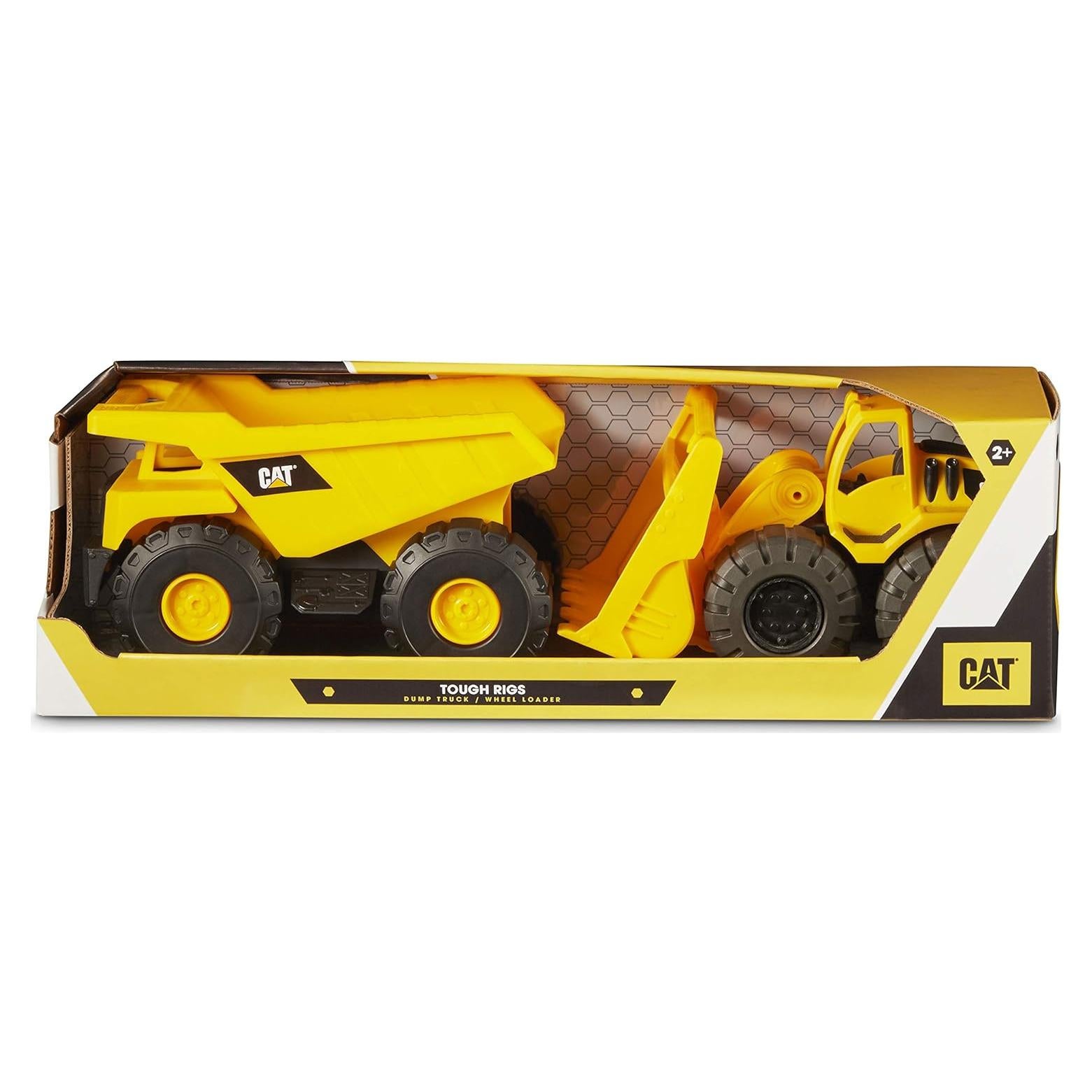 Juguetes de Construcción CAT Volquete y Cargador 38 cm