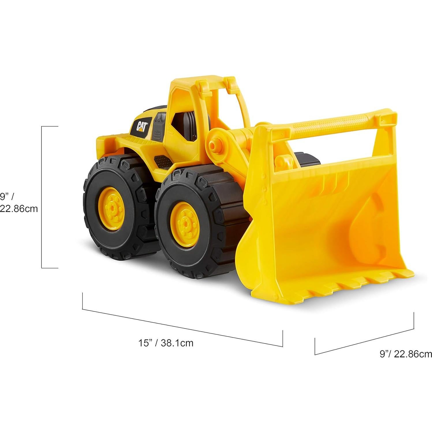 Juguetes de Construcción CAT Volquete y Cargador 38 cm