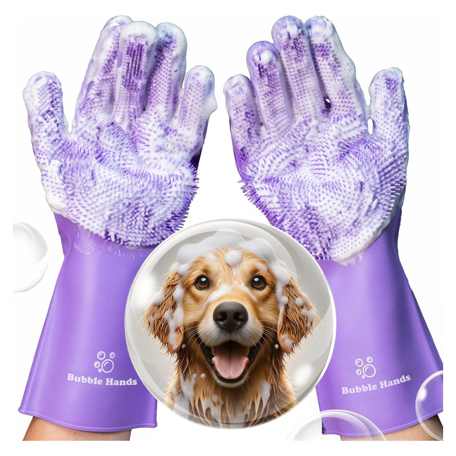 Guantes de Lavado de Perros Huizhou Renshan Púrpura