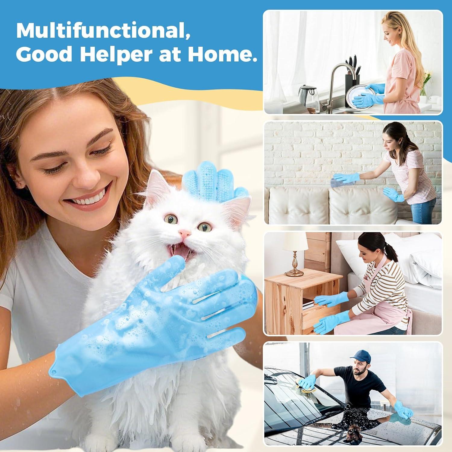 Guantes de Aseo para Mascotas JINHUIYUAN 31.5x14.5cm