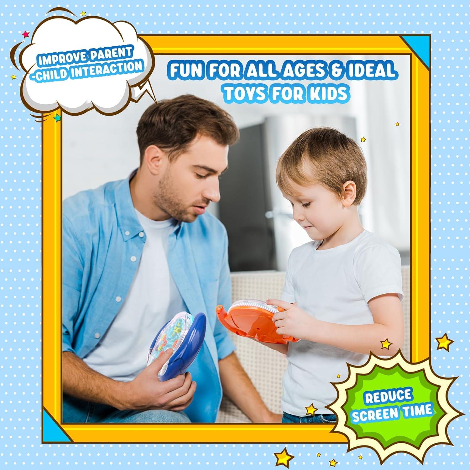 SEVENKA Laberinto 3D para Niños y Adultos - 2 Piezas