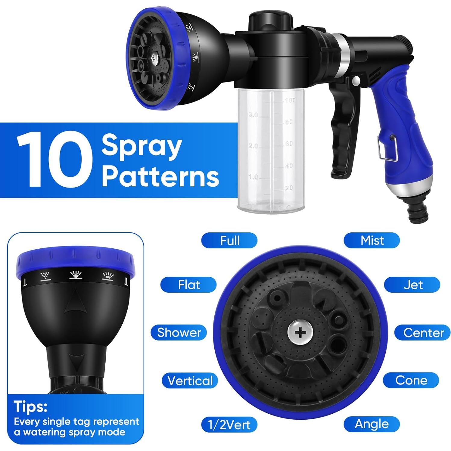 Kit de Rociador para Baño de Mascotas PWEZON 16 en 1